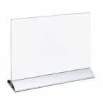 Elegantní menu stojánek se základnou A5 na šířku