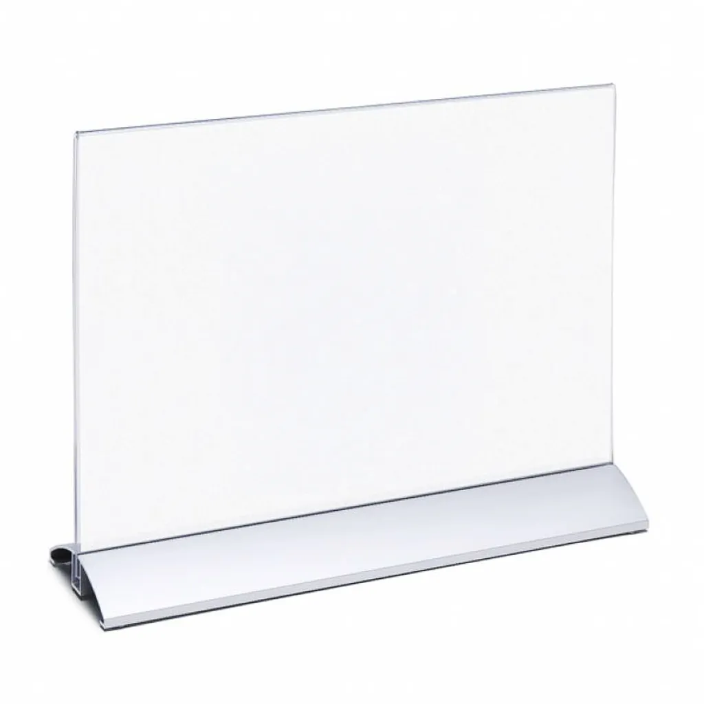 Elegantní menu stojánek se základnou A5 na šířku A-Z Reklama CZ