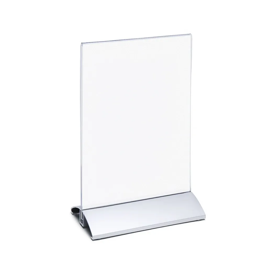 Elegantní menu stojánek se základnou A5 na výšku A-Z Reklama CZ