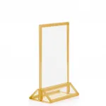 Menu stojánek se základnou pro prospekt A6 - Gold A-Z Reklama CZ