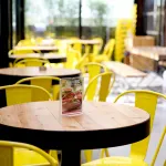 Oválný Menu stojánek se základnou pro formát A5 A-Z Reklama CZ