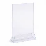 Plastový stojánek na 1 list papíru - Tvar Y A5 na výšku