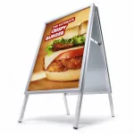 Reklamní stojan Áčko na plakáty B1 70x100 - ostrý roh