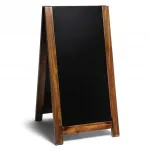 Starožitné dřevěné reklamní áčko s vysouvací tabulí A-Z Reklama CZ