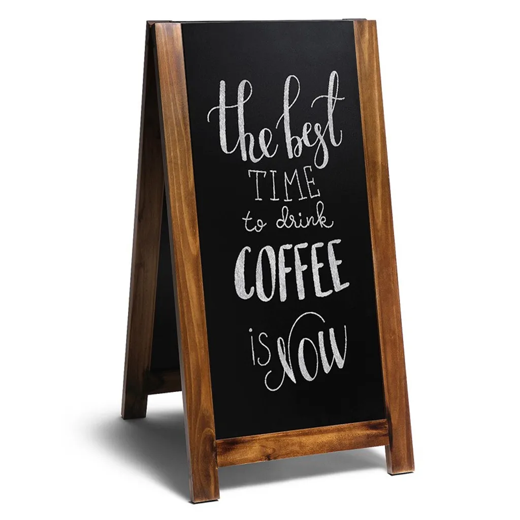 Starožitné dřevěné reklamní áčko s vysouvací tabulí A-Z Reklama CZ