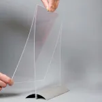 Swing menu stojánek se základnou A5 na šířku A-Z Reklama CZ