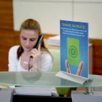 Swing menu stojánek se základnou DL na šířku A-Z Reklama CZ