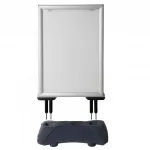 Venkovní stojan Windtalker WindPro A1 - Stříbrný rám A-Z Reklama CZ