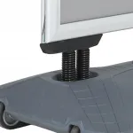 Venkovní stojan Windtalker WindPro A1 - Stříbrný rám A-Z Reklama CZ