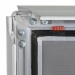 Venkovní stojan Windtalker WindPro A1 - Stříbrný rám A-Z Reklama CZ