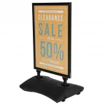 Venkovní stojan Windtalker WindPro Go A1 - Černý rám