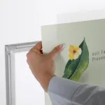 Venkovní stojan Windtalker WindPro Go A1 - Stříbrný rám A-Z Reklama CZ