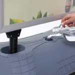 Venkovní stojan Windtalker WindPro Go A1 - Stříbrný rám A-Z Reklama CZ