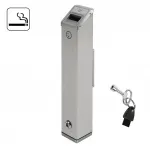 Kuřácký Popelník na zeď - čtvercový s piktogramy