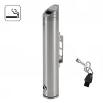 Kuřácký Popelník na zeď - oválný s piktogramy