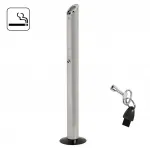 Kuřácký Popelník volně stojící - kulatý