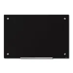 Popisovatelná skleněná tabule, černá, 90x60 cm A-Z Reklama CZ