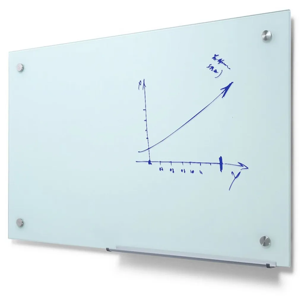 Popisovatelná skleněná tabule, mléčná, 90x60 cm A-Z Reklama CZ
