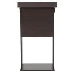 Řečnický pult s úchytem banneru - Černý A-Z Reklama CZ