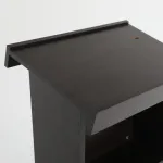 Řečnický pult s úchytem banneru - Černý A-Z Reklama CZ