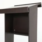 Řečnický pult s úchytem banneru - Černý A-Z Reklama CZ