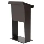 Řečnický pult s úchytem banneru - Černý A-Z Reklama CZ