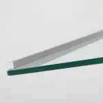 Řečnický pult se skleněným stolkem a čelním panelem - Stříbrná základna A-Z Reklama CZ