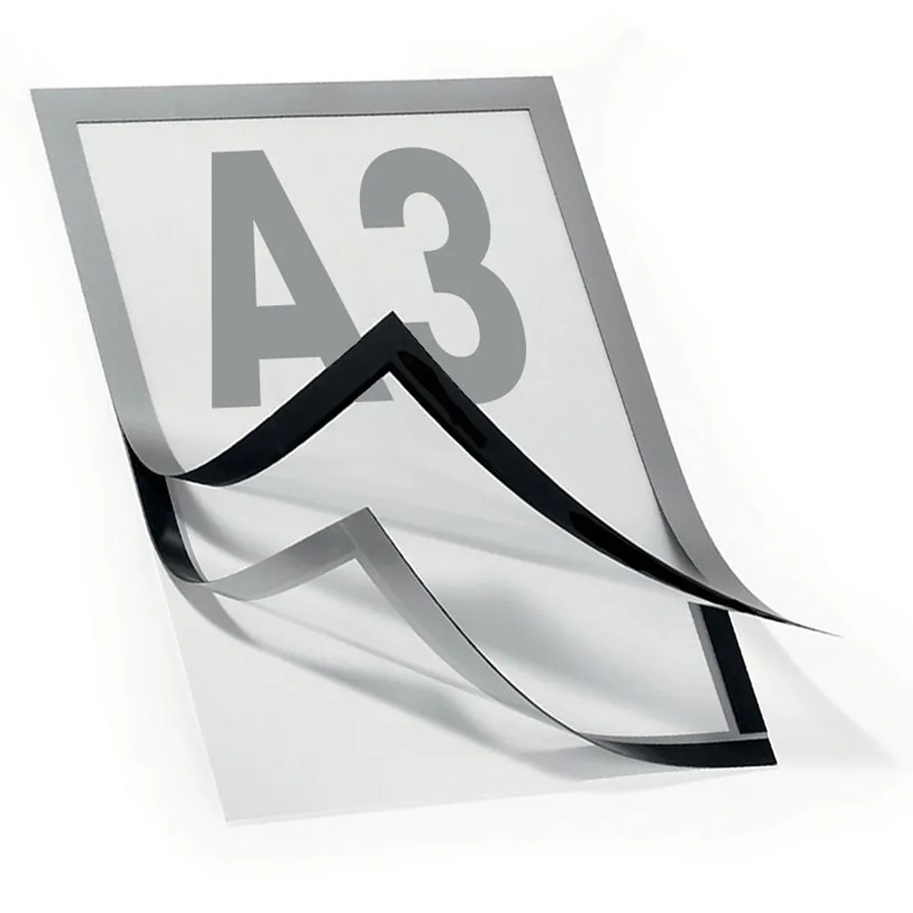 Samolepící Magnetický rámeček A3 - Stříbrný A-Z Reklama CZ