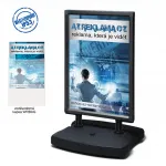 Stojan Windtalker City A1 s voděvzdornou kapsou černý