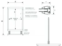 Venkovní stojan na plakáty Windtalker Excel Eco A1 A-Z Reklama CZ
