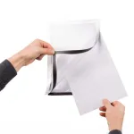 Magnetický rámeček na skleněné plochy A4 - Černý A-Z Reklama CZ