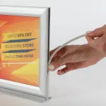 Oboustranný Slide-in rámeček A3 na šířku A-Z Reklama CZ