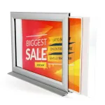 Oboustranný Slide-in rámeček A4 na šířku A-Z Reklama CZ