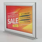 Oboustranný Slide-in rámeček A5 na šířku A-Z Reklama CZ