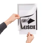 Samolepící Magnetický rámeček A4 - Černý A-Z Reklama CZ