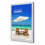 Uzamykatelná venkovní vitrína na plakát A1 profil 37