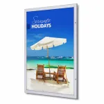 Uzamykatelná venkovní vitrína na plakát B1 profil 37