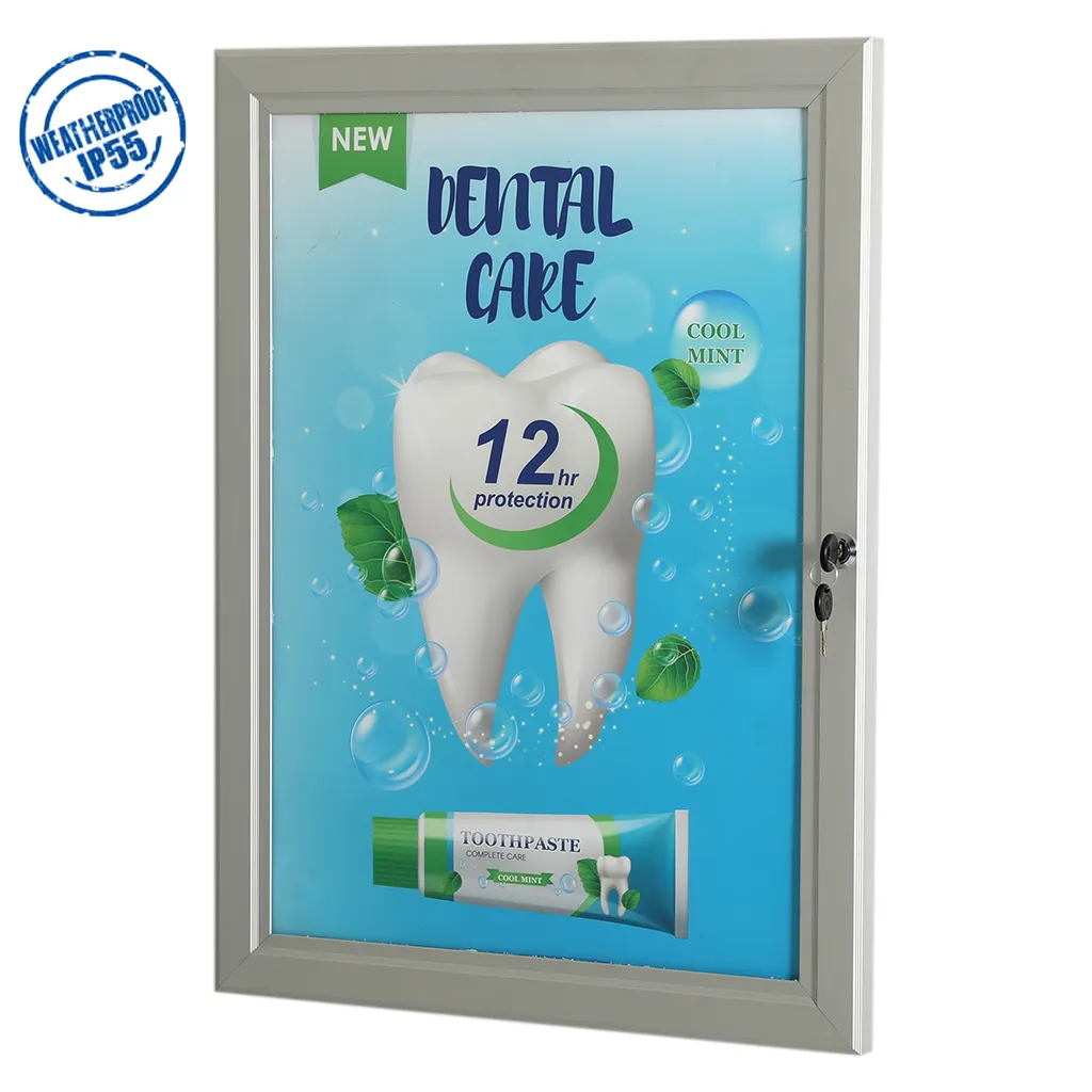 Voděvzdorná vitrína na plakát formátu A2 A-Z Reklama CZ