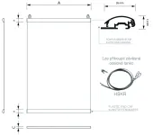 Závěsné Plakátové lišty PosterSnapper B2 A-Z Reklama CZ