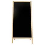 Dřevěný poutač s křídovou tabulí 720x1600 mm - Přírodní A-Z Reklama CZ Dřevěný poutač s křídovou tabulí 720x1600 mm - Přírodní A-Z Reklama CZ