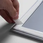 Hliníkový rám na prosklené výlohy - B1 profil 25mm A-Z Reklama CZ