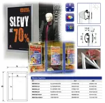 Hliníkový rám na prosklené výlohy - B1 profil 25mm A-Z Reklama CZ
