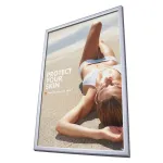 Hliníkový rám na prosklené výlohy - B1 profil 25mm