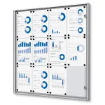 Informační Vitrína interiérová - 12xA4 SCRITTO ECONOMY