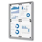 Informační Vitrína interiérová - 4xA4 SCRITTO ECONOMY