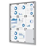 Informační Vitrína interiérová - 9xA4 SCRITTO ECONOMY