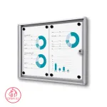 Vitrína SCRITTO ECONOMY s protipožární certifikací B1 - 2xA4 A-Z Reklama CZ