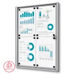 Vitrína SCRITTO ECONOMY s protipožární certifikací B1 - 4xA4 A-Z Reklama CZ