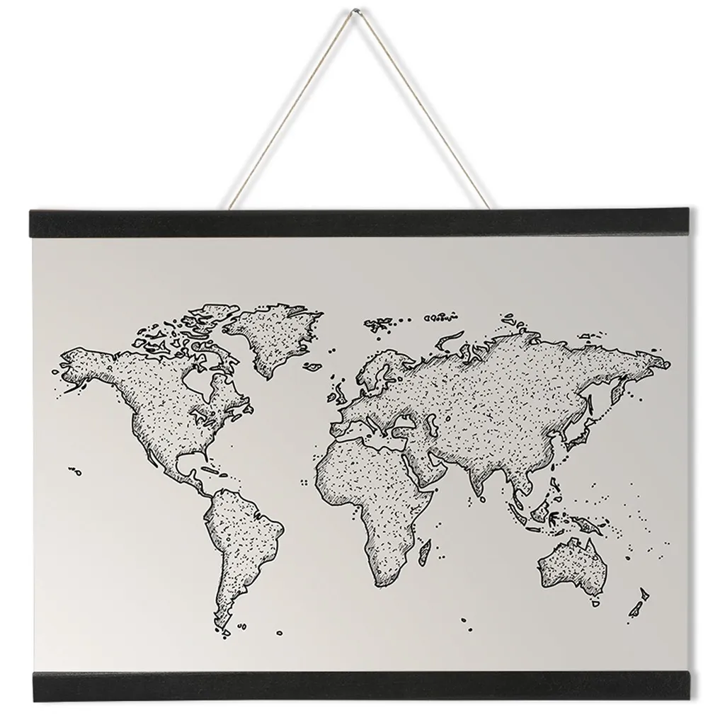 Wood Magnetic Poster Snap 40 cm Černá A-Z Reklama CZ