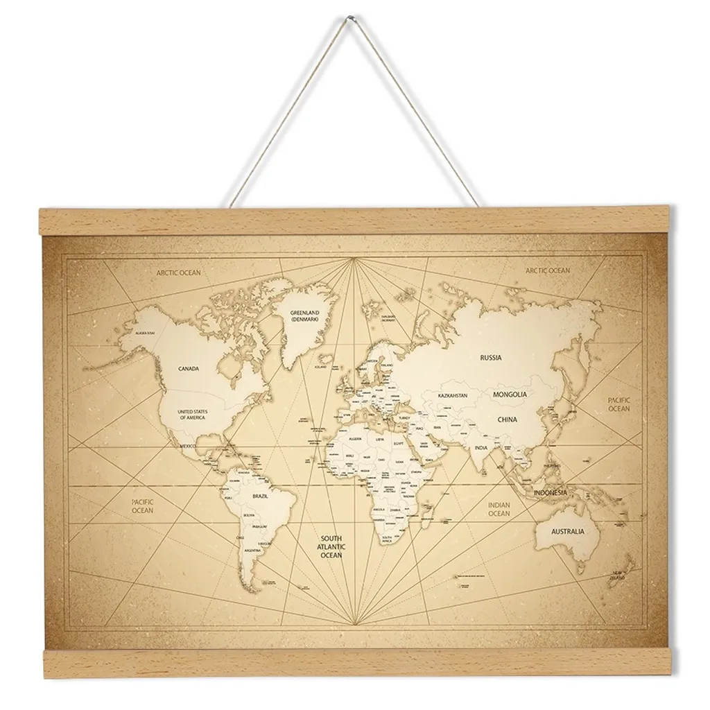 Wood Magnetic Poster Snap 40 cm Přírodní A-Z Reklama CZ